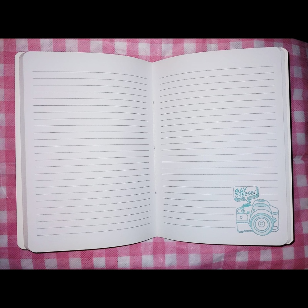 Say Cheese Camera Journal Notebook - Picture 3 of 12